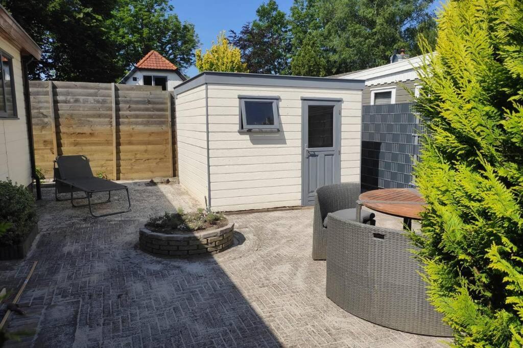 Вилла Een Gezellige Chalet Met Zonnige Buitenruimte Op De Veluwe! Пюттен Экстерьер фото