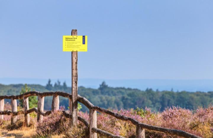 Вилла Een Gezellige Chalet Met Zonnige Buitenruimte Op De Veluwe! Пюттен Экстерьер фото